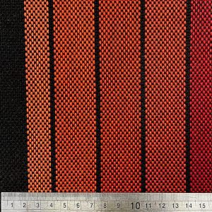 Red and Black Stripe Seat Fabric for VW Golf Mk1 & Series 2 GTI (FW3)
