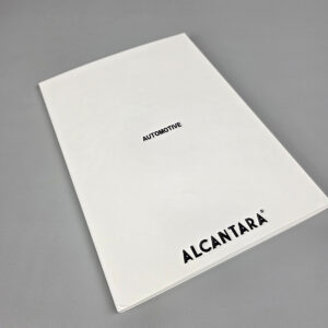 Alcantara® Automotive Catalogue — Colour Card with Cover and Soft Samples